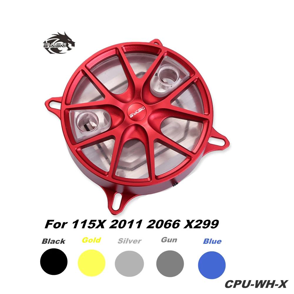 Bykski CPU водяной блок Hub для 115X 2011 2066 X299 радиатор материнской платы SYNC 5V 3PIN RBW Новое