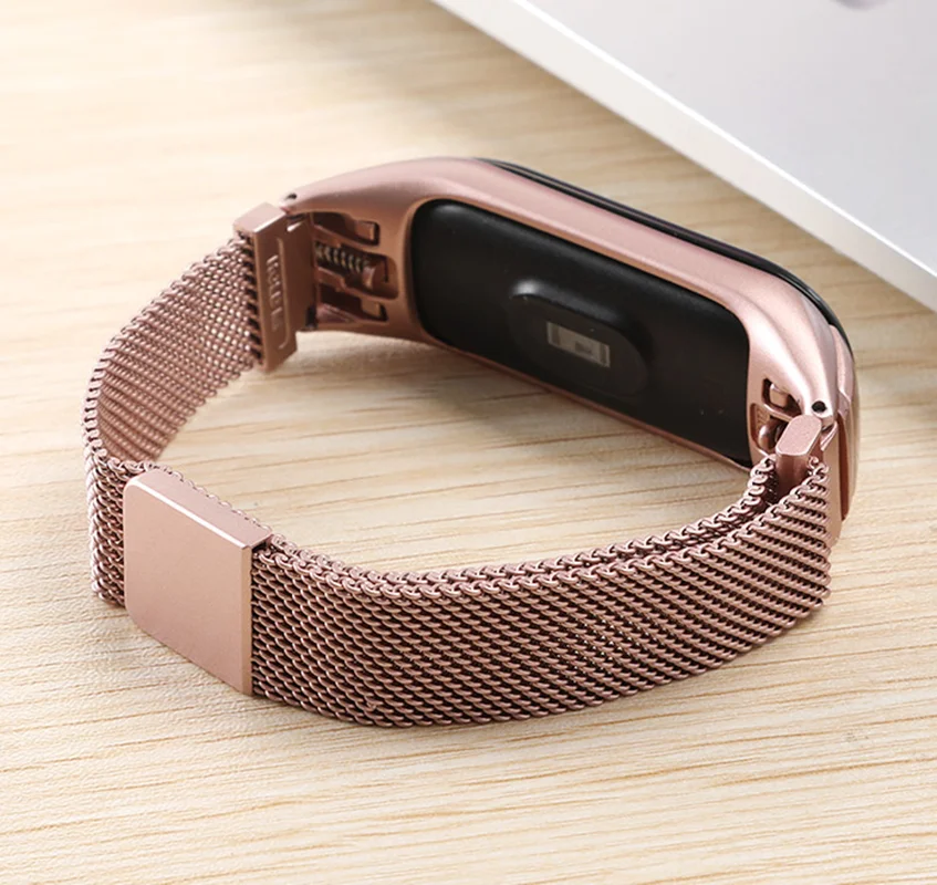 EIMO milanese Loop для xiaomi mi band 2 браслет на запястье с магнитной пряжкой наручные