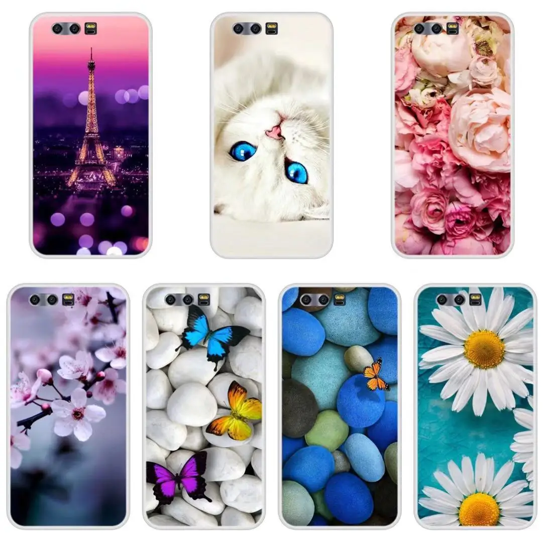 Чехол для телефона Huawei Honor 10 9 8 7 Lite мягкий силиконовый чехол из ТПУ с изображением