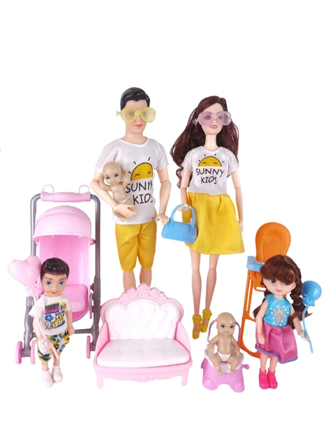 Brinquedo Casa De Familia Boneca barbie Grávida 30CM fashion