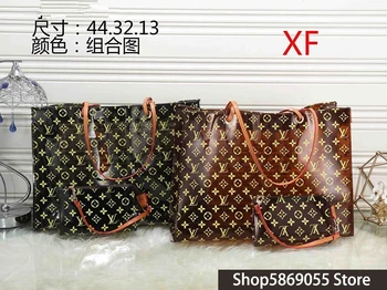 

Luxury Leather Handbags Women Bags Designer Brand Women's Shoulder Bags Large Capacity Ladies Hand Bags L282 Louis Vuitton LV-