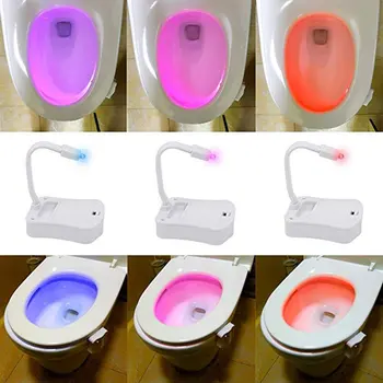 

8 Color Toilet Light led Human Induction Toilet Light