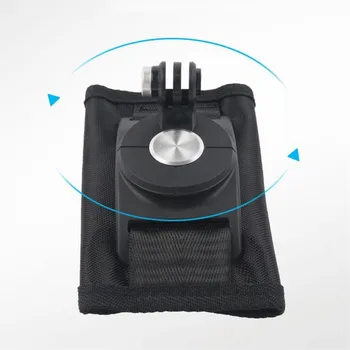 

360 degree Rotation Sports Camera Backpack Clip Shoulder Belt Buckle Chest Shoulder Fixing Stand Buckle For Gopro