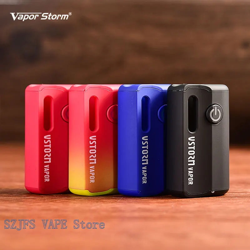 

authentic steam Vapor Storm M1 battery Mod 510wire Vape box Mod 800mAh voltage adjustable battery VS imini vmod palm BK battery