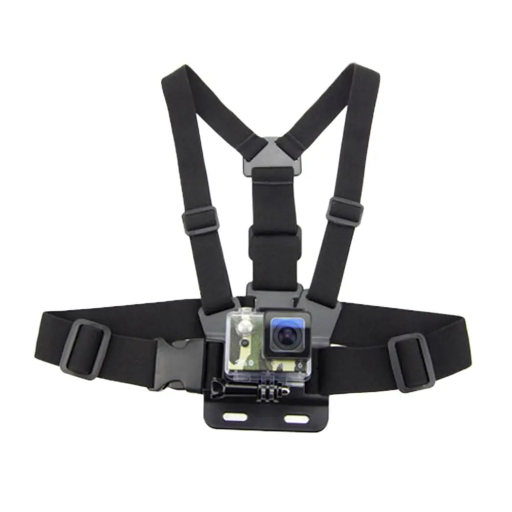 Professional  Double-Sided Adjustable Lightweight Head Chest Monopod Pole Mount Case Kit Bundle Accessories For GoPro Camera