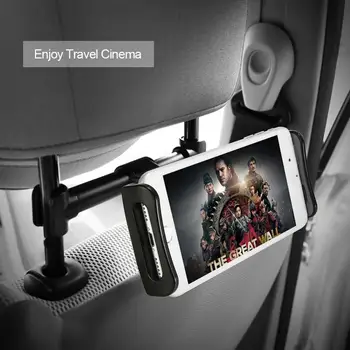 

Phone Tablet PC Car Holder Stand Back Auto Seat Headrest Bracket Support Accessories Car Phone Holder Backseat Mount Bracket