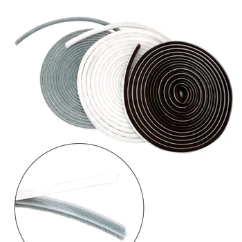 

NICEYARD Door Draught Excluder Window Pile Seal Door Protector Strip Dust-proof Self Adhesive Seal Strip 5M 9*5mm