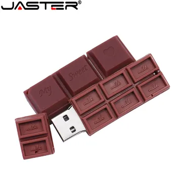 

JASTER Chocolate usb flash 64gb pen drive cartoon stick 32gb 16gb 8gb usb flash drive