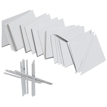 

Diamonds Wall Art Acrylic Mirror Wall Sticker House Decoration 3D DIY Wall Decals Art for Living Room Home Decor