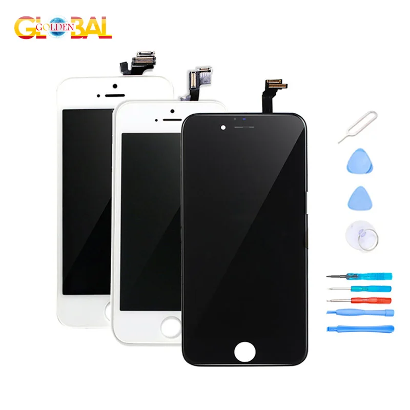 

Quality AAA+++ LCD Screen For iPhone 5 5s 6 6s 7 LCD Display Digitizer With Touch Screen Display Pantalla Assembly + Tools