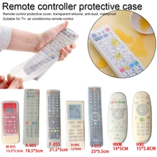 Силиконовый ТВ чехол для пульта дистанционного управления крышка Видео AC Кондиционер защита от пыли сумка для хранения Анти-пыль водонепроницаемый