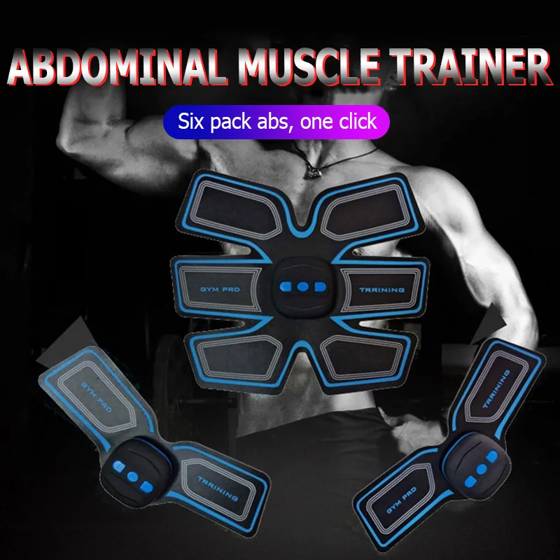 

Abs Abdominal Instrument Abdominal Electric Home Gym Equipment Muscle Trainer AB Stimulator Unisex Training Abdomen Instrument