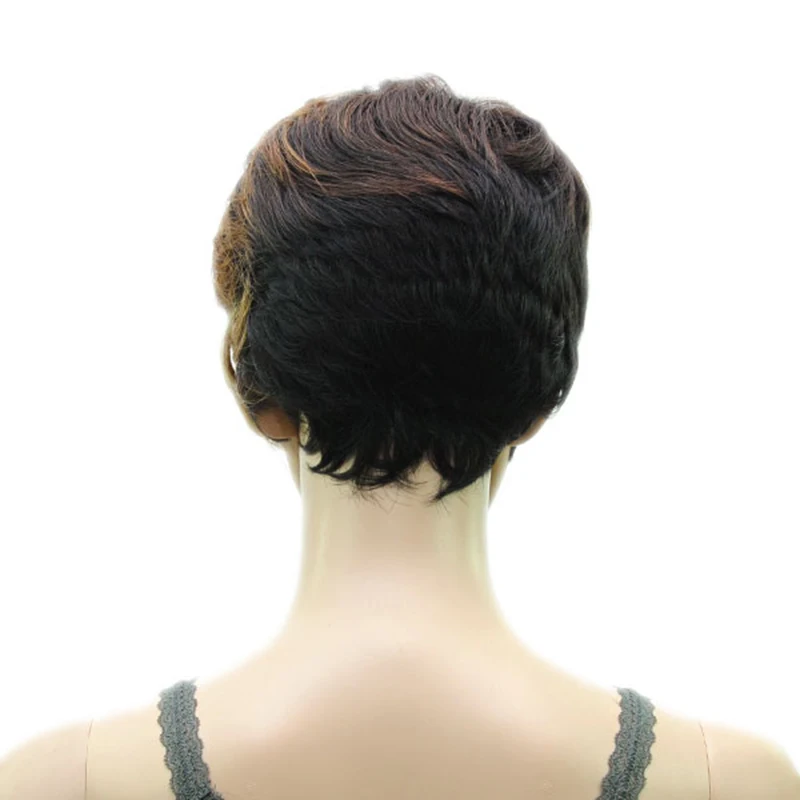 HAIRJOY синтетические волосы для женщин короткий прямой термостойкий парик 3 цвета доступны