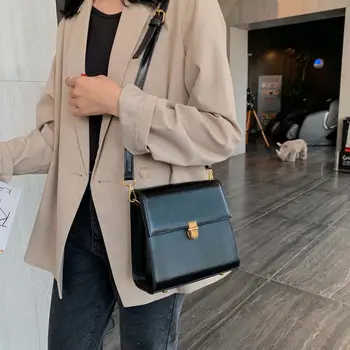 

Chic Small Bags For Women Retro Simple 2020 New Korean Style All-match Shoulder Message Bag Woman Fashion Flap Crossbody Bag