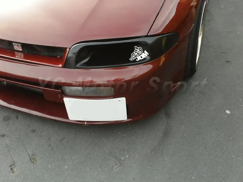 1995-1998 Nissan Skyline R33 GTR GTS LHS Headlight Air Intake Vents  Replacement CF (7)