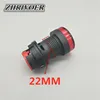 22mm AD16-22D/S LED Power Indicator Light General signal lamp AC/DC 12V 24V 36V 48V 110V 220V 380V Green Red Blue White Yellow ► Photo 3/6