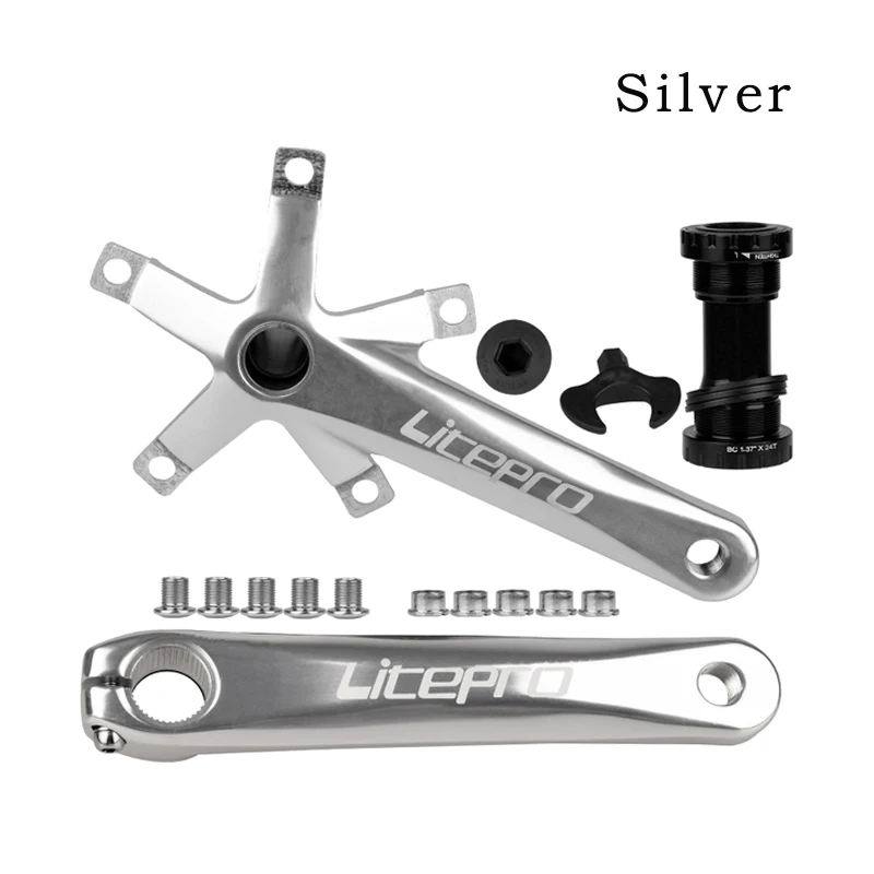 高品質 LitePro マウンテンバイク ロードバイク クランクセット