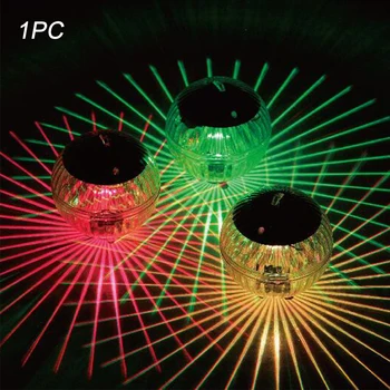 

Outdoor Waterproof Disco Lamp For Pool Swimming Color Changing Party ABS Pond Yard Decor LED Floating Light Garden Solar Powered