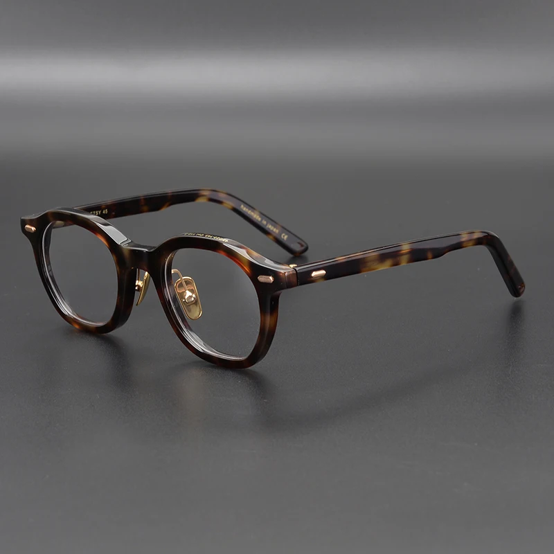 VintageQualityAcetateeyeglassesframeOGBetsypolygoneyewearwomenmenoriginalboxcaseprescriptionlensfreeshiping