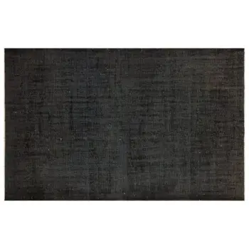

Handmade Black Vintage Overdyed Turkish Area Rug 171x264 Cm-5'7''X8'8''