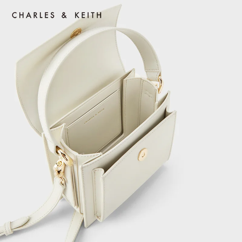 CHARLES＆KEITH Новинка на Весну и Лето2020 CK2 80270553Женская Cумка плечо с Откидной крышкой