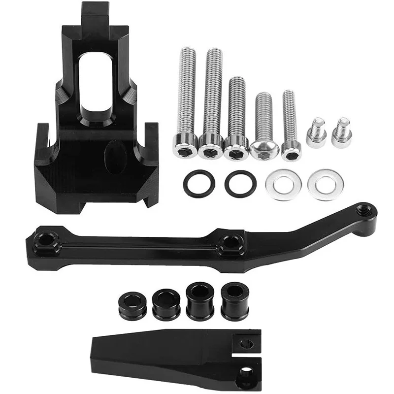 

Motorcycle CNC Steering Damper Mounting Bracket Stabilizer Universal for Yamaha FJ-09/MT-09 Tracer/900 Tracer 2015 2016 2017
