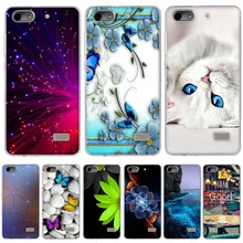 Роскошный мягкий силиконовый чехол для Huawei Honor 4C, мультяшная защитная задняя крышка, чехол для телефона Honor 4C, чехол с 3D принтом(China)