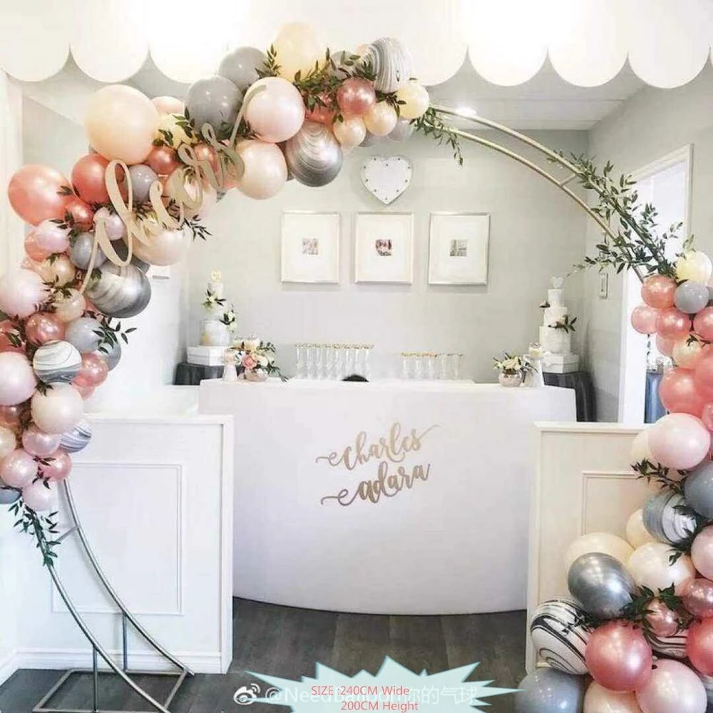 Arche De Pelouse Exterieure En Fer Et Metal Support D Arriere Plan Pour Mariage Decor De Fete D Anniversaire Support Pour Ballons Et Fleurs Artificielles Etagere Pour Porte Aliexpress