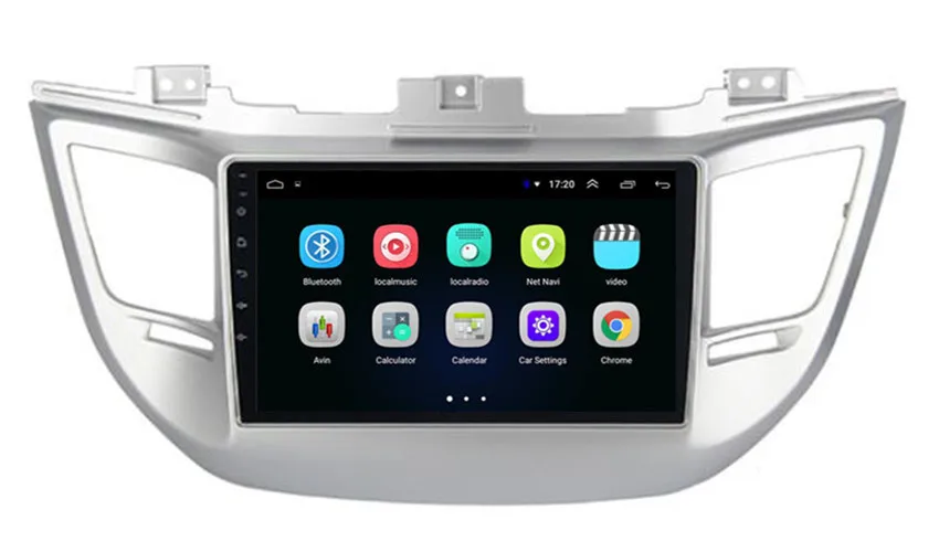 Perfect ZOHANAVI  2.5D Android car dvd for Hyundai Tucson 2016 2017 multimedia player car radio gps navigation 16
