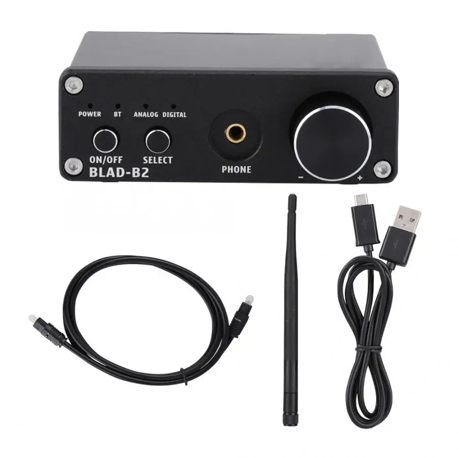 Audio Decoder New BLAD B2 Bluetooth 5 0 Mini USB DAC Audio Decoder Headphone Digital Amplifier With Amp DC 5V
