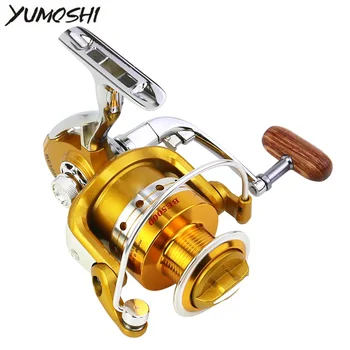 

YUMOSHI BE Series Spinning Fishing Reel 12+1BB Carp Casting Baitcasting Baiting For Fresh/Salt Water Metal Spool Fishing Tackle