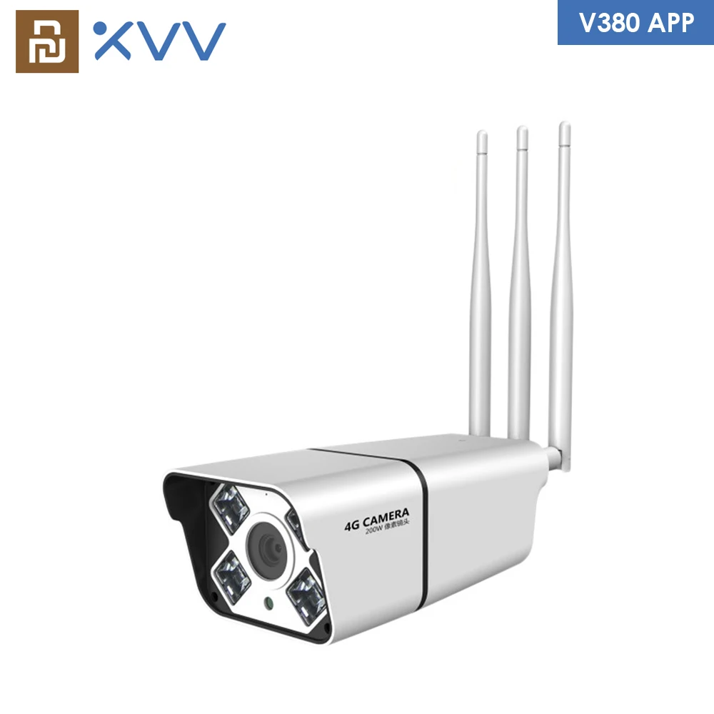 IP камера Xiaovv B5 1080P HD Wi Fi 4G LTE V380 2 МП|Любительские видеокамеры| |
