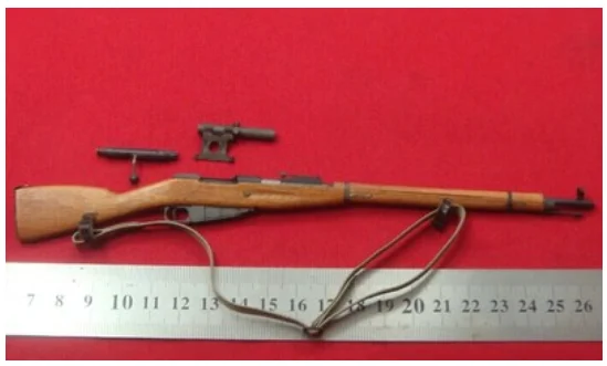 1 6 Soviet Famous Rifle Of World War Ii All Metal Solid Wood Material Mosin Nagan 11 30 Blocking Rifle Action Figures Aliexpress