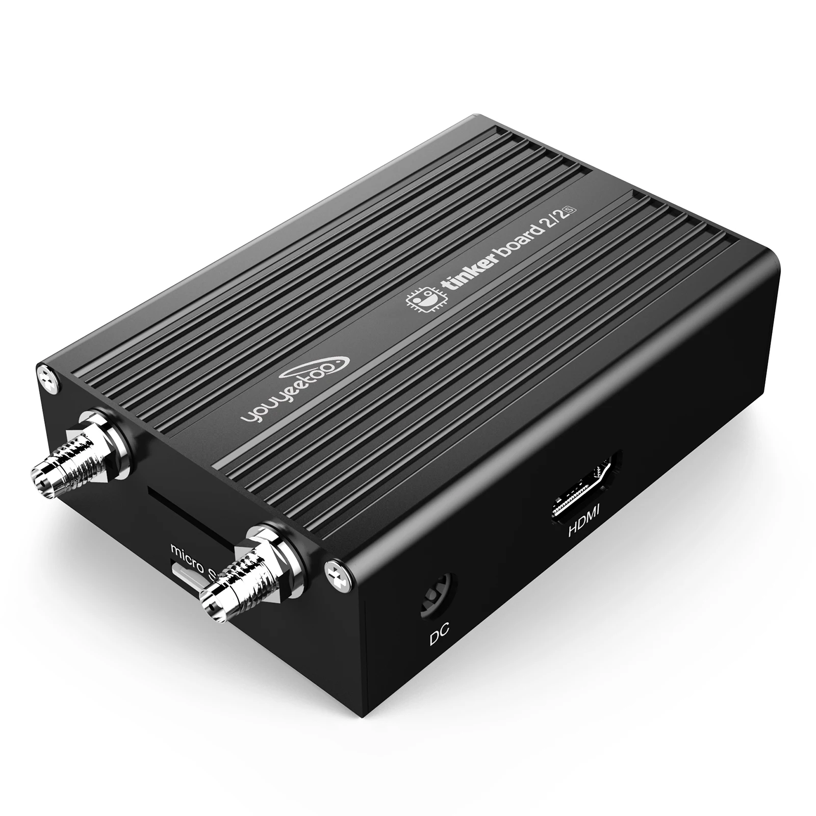 TinkerBoard 2 / TinkerBoard 2S / Tinker board 2/2S용 금속 케이스