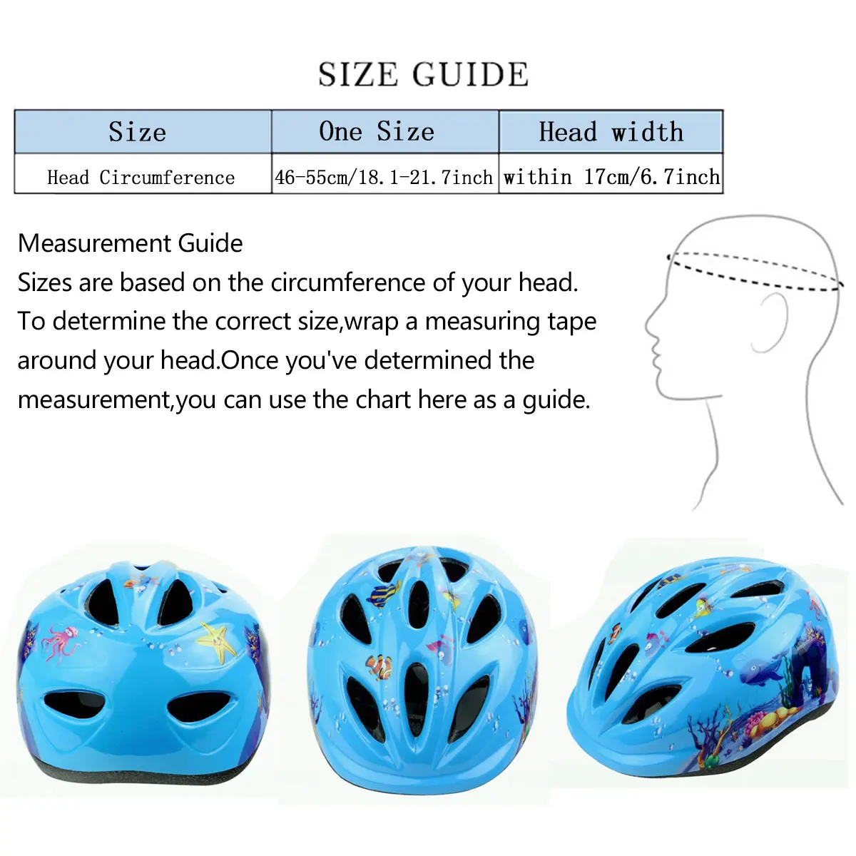 Kids Safety Children Helmet For Bike Scooter Bicycle Skate Board Adjustable