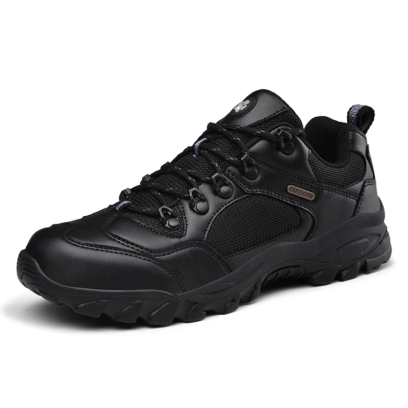 

Autumn Outdoor Men Hiking Shoes Waterproof Leather Men's Trekking Shoes Outdoor Tracking Military Sneakers Walking Sport Shoes