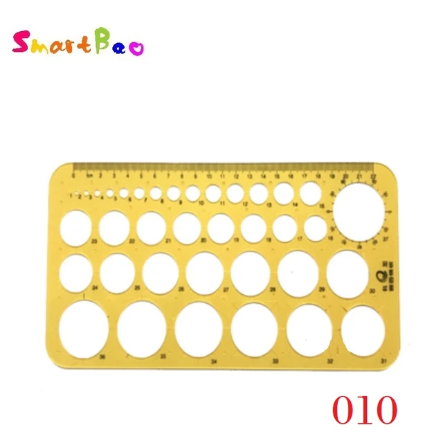 Drawing Template Ruler Circle Drafting Template Contains Lots Of Circles  Various Drafting Templates Architects - Rulers - AliExpress