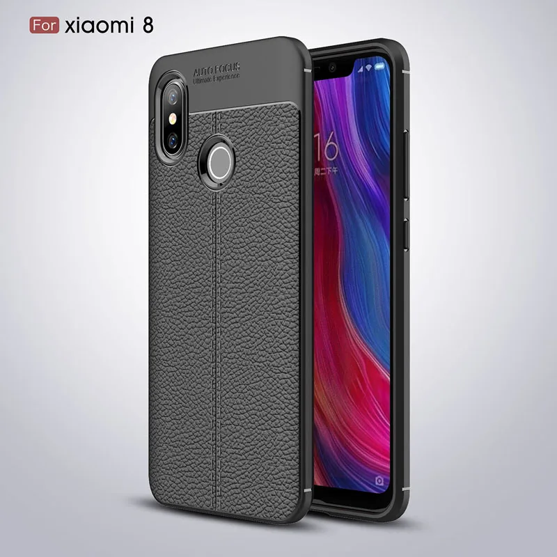 

Luxury Silicone Leather Carbon Fiber Cover Case For Xiaomi Redmi Note 7 6 5 4 Pro 5A Go S2 6A Mi A1 A2 5X 6X 8 6 5S Mix 2S Cover