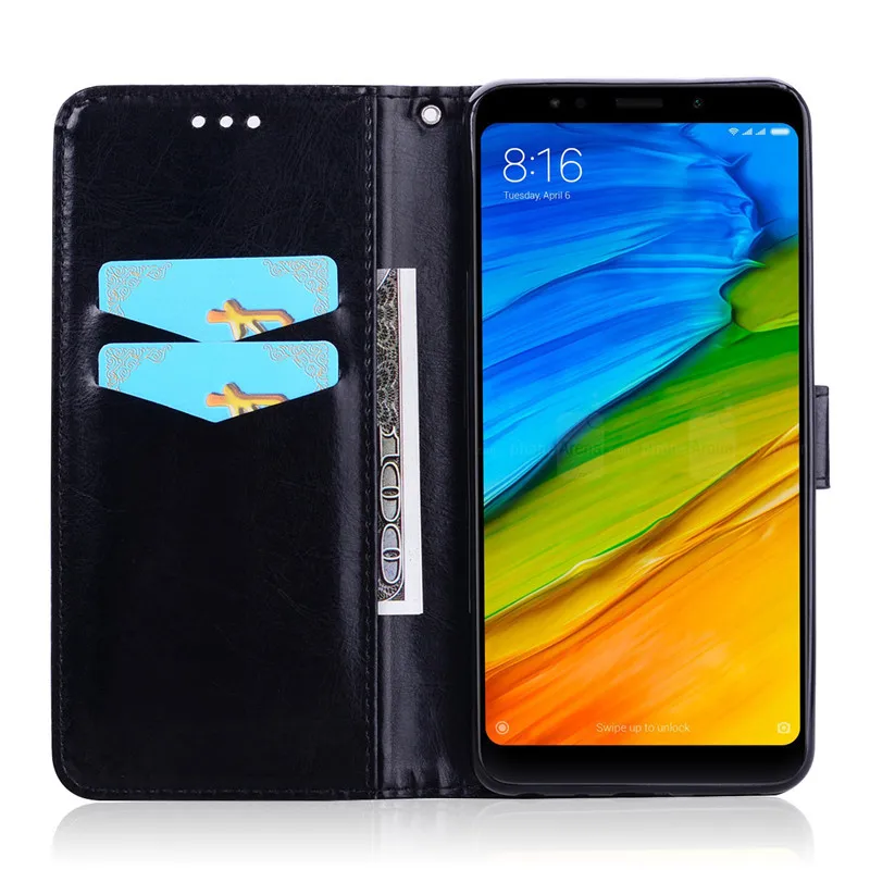 Чехол для Xiaomi Redmi Note 5, кожаный бумажник, флип-чехол для Xiomi Redmi Note 5 Pro, чехол для телефона для Xiaomi Redmi Note 5, чехол
