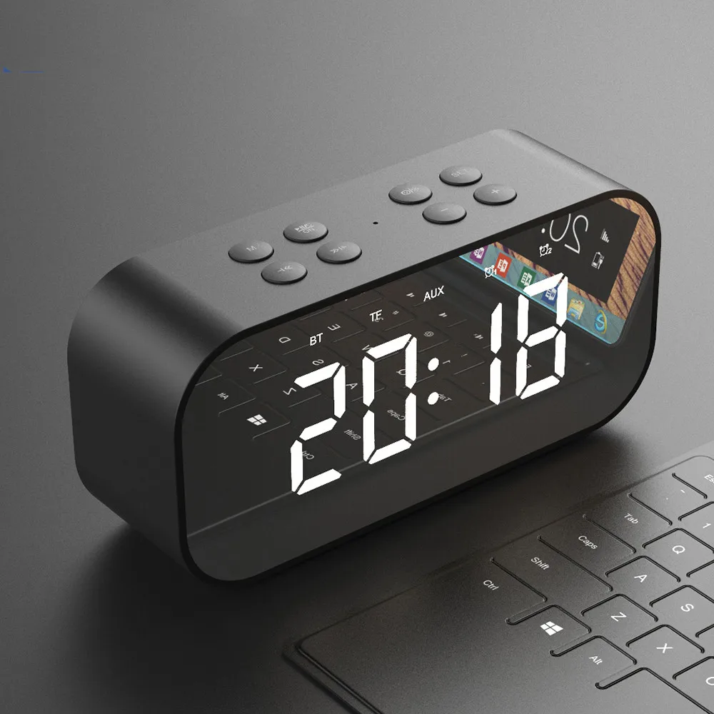 Портативный беспроводной динамик Bluetooth 5 0 колонка с сабвуфером музыкальная
