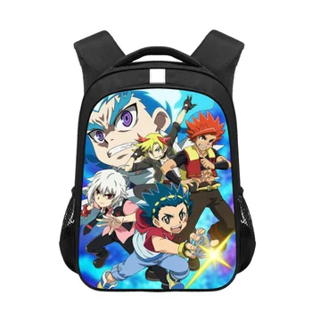 

New Cartoon Schoolbags Backpack Teenager Girls Boys School Bag Travel Beyblade Burst Prints Mochilas Fashion Book Bags