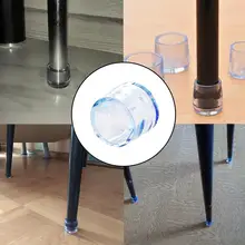 8 шт 25/30 мм резиновая защита для ног колодки силиконовые колпачки на ножки стула защита для пола с круглым дном Non-Slip чашки