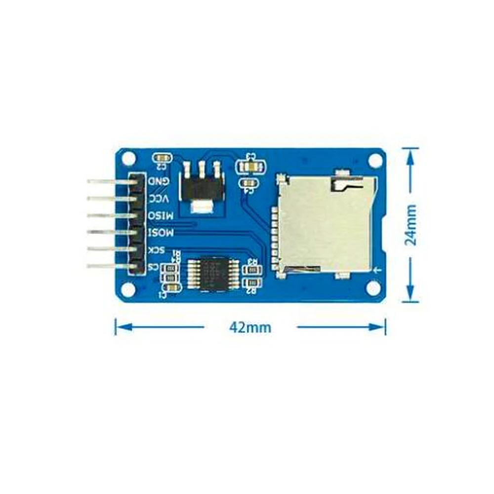 Рисунок 4 - Модуль кардридера Micro SD для arduino