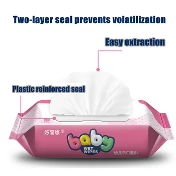 

Wet Wipe Tissue Clean Hand Health Care 60 Wipes/Pack clorox disinfectant wipes туалетная бумага#GH
