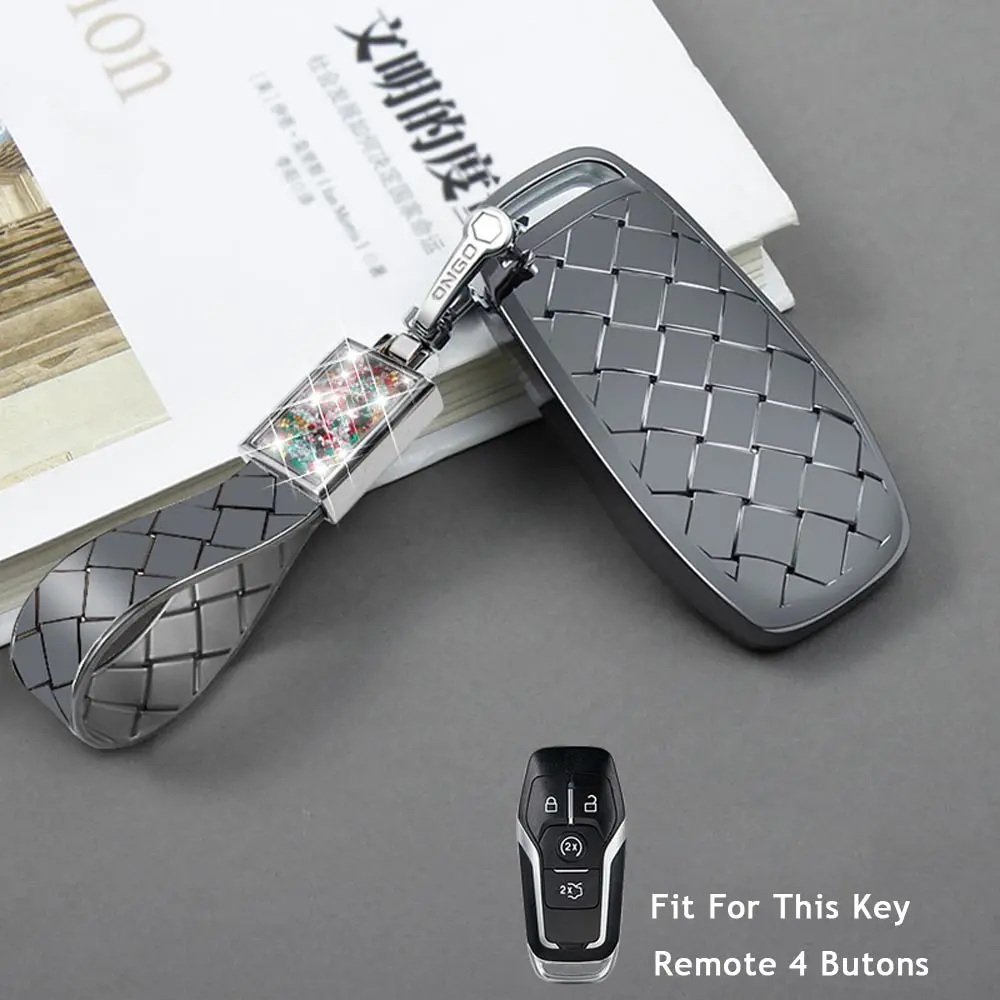 Брелок 4 5 кнопок для Ford Fusion MONDEO Mustang F-150 Lincoln EDGE EXPLORER MK- автомобильные аксессуары - Название цвета: Option 6