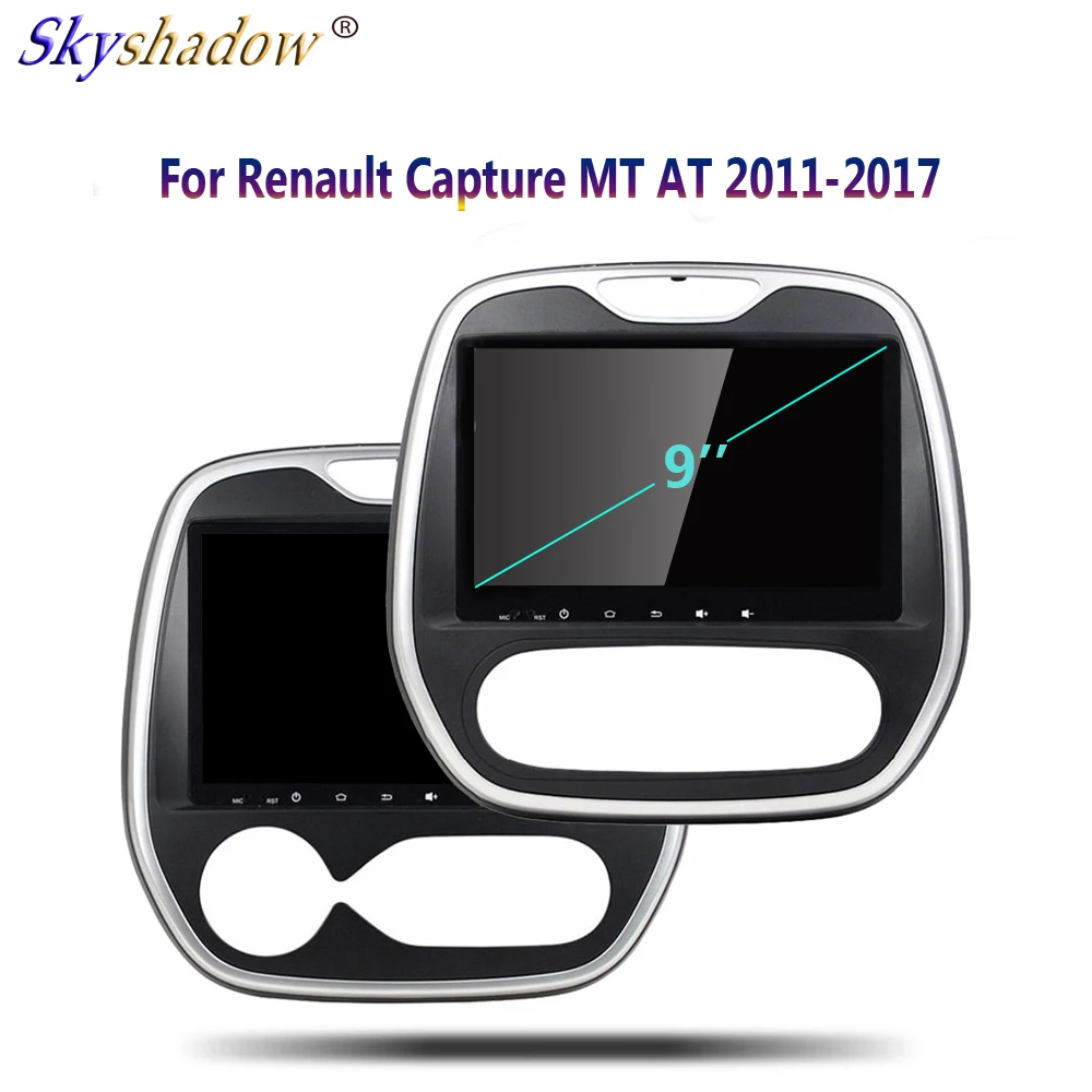 DSP ips Android 9,0 8 core 4 Гб 64 ГБ Автомобильный dvd-плеер gps ГЛОНАСС карта RDS радио wifi Bluetooth для Renault Capture MT на 2011