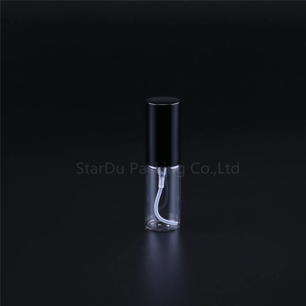 240pcs 5ml Refillable Mini Perfume Spray Bottle Aluminum Spray Atomizer Portable Travel Cosmetic Container Perfume Bottle
