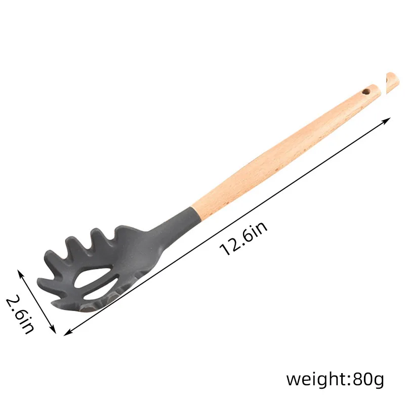 Multifunctional 2 in 1 Non-Stick Bread Egg Turners Cooking Tongs Gadgets For Kitchen Utensils Silicone Spatula Cooking Tool