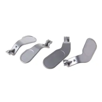 

4PCS Bumper Trigger Button Paddles Hair Triggers Locks Metal Game Accessory Replacement Part for Wireless Controller