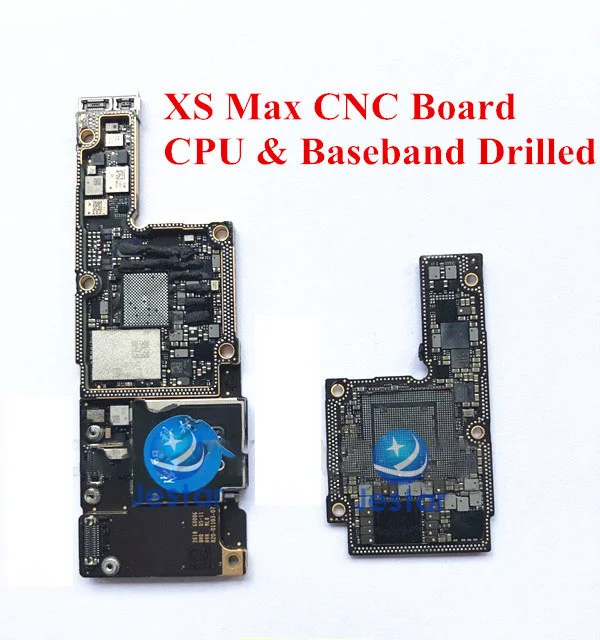 Материнская плата для iPhone XS Max центральный процессор с отверстием базовая лента